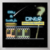 50 Style Diner Poster (Vorne)