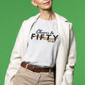 50 Typografie - Moderne Geburt Tri-Blend Shirt