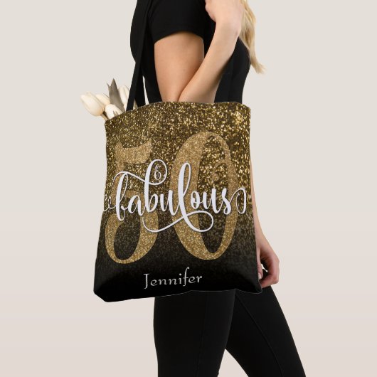 50 u. fabelhafter Imitat-Glitzer/schwarzes Ombre Tasche (Von Nahem)