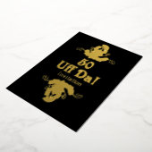 50. UFF DA Geburtstag Einladung (Gedreht)