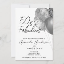 50. und 50. Geburtstagsfeier