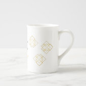 50 und das fabelhafte Art Deco Porzellantasse (Rechts)