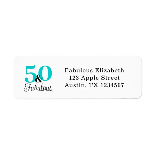 50 und das fabelhafte türkisblaue und schwarze Eti (Vorne)