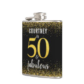 50 und der fabelhafte Name des Glitzer Flachmann (Links)