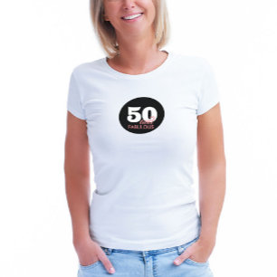 50 und Fabelhaft Fünfzigster Geburtstag T-Shirt