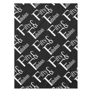 50 und fabelhaft tischdecke