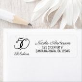 50 und fabelhafte Geburtstagsfeier (Insitu)