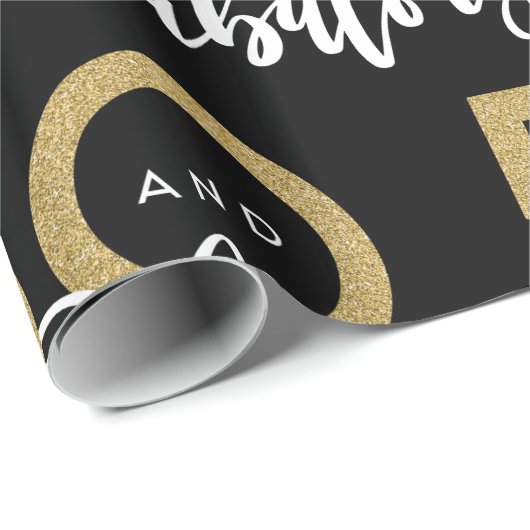 50 und fabelhafte Geschenkverpackung Geschenkpapier (Rolleneckpunkt)