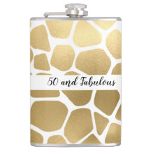 50 und fabelhafte Gold Giraffe