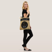 50 und fabelhafte Gold Individuelle Name Geburtsta Tasche (Am Model)