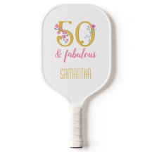 50 und fabelhafte Gold und Rosa Blüten