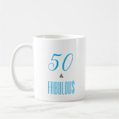 50 und fabelhafte kundenspezifische Tasse (Links)