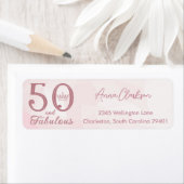 50 und fabelhafte Moderne Elegante Rose Gold (Insitu)