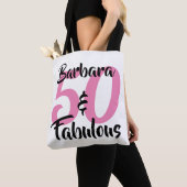 50 und fabelhafte Personalisierte Geburtstagsparty Tasche (Von Nahem)