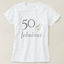 50 und fabelhafte Silver & Gold 50. Geburtstag