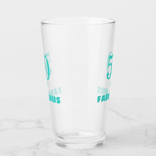 50 und fabelhafte türkisfarbene stilvolle moderne  glas (Links)