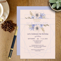 50 und fabelhafte Violett Peach Rose Geburtstagspa