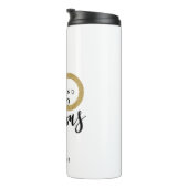 50 und fabelhafter Geburtstag Thermosbecher (Nach rechts gedreht)