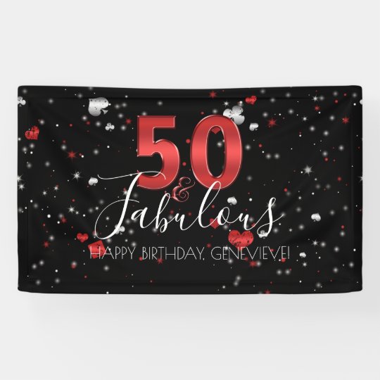 Wedding Supplies Banner Jahrestag 50 Credify One