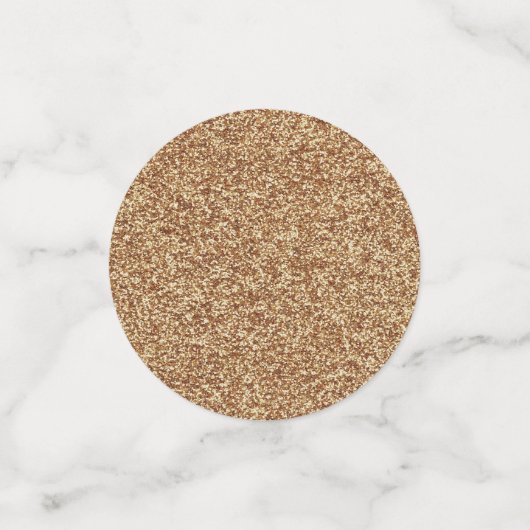 50 und fabelhaftes Gold Glitzer Foto 50. Geburtsta Konfetti (Klein Vorderseite)