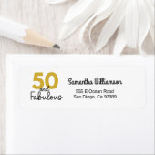 50 und fabelhaftes Gold- und Black-Label (Insitu)