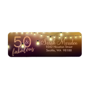 50 und fabelhaftes Licht-Goldschwarz-50.