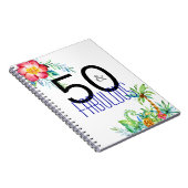 50 und fabelhaftes tropisches 50. notizblock (Rechte Seite)