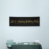 50 und Fabulous Birthday Banner (Messeveranstaltung)