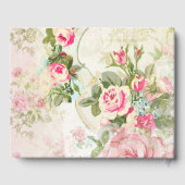 50 und Fabulous Butterfly on Vintag Collage Gästebuch (Rückseite)