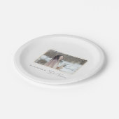 50 und Fabulous Custom Foto Pappteller (Schrägansicht)