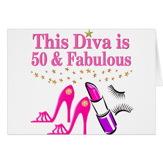 50 UND FABULOUS DIVA (Vorderseite (Horizontal))