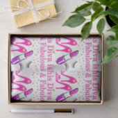 50 UND FABULOUS DIVA SEIDENPAPIER (Geschenk)