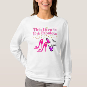 50 UND FABULOUS DIVA T-Shirt