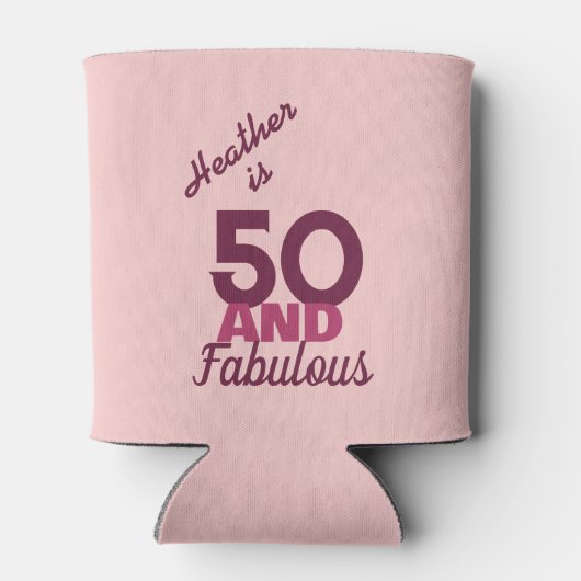 50 und Fabulous Dosenkühler (Rückseite)