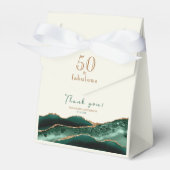 50 und Fabulous Emerald Green Gold Agate Vielen Da Geschenkschachtel (Vorderseite)