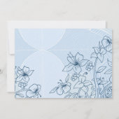 50 und Fabulous Fiftieth Birthday Party Einladung (Rückseite)