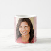 50 und Fabulous Foto Pink Zebra Kaffeetasse (Mittel)