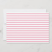 50 und Fabulous Geburtstag Einladung (Rückseite)