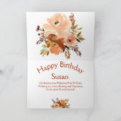 50 und Fabulous Geburtstag Karte (Innenseite)