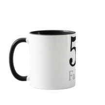 50 und fabulous Geburtstags-Tasse