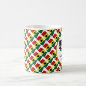 50 und Fabulous GHANA Kaffeetasse (Mittel)
