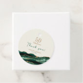 50 und Fabulous Green Gold Agate Vielen Dank Geschenkanhänger (Beispiel)