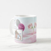 50 und fabulous KEEPSAKE Tasse Foto Pink (Vorderseite Links)