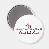 50 und Fabulous Magnet (Vorderseite/Rückseite)