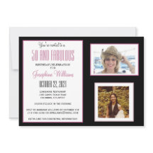 50 und Fabulous Party Fotos