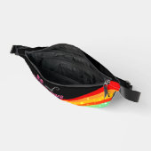 50 und Fabulous Rainbow Sparkle 50. Geburtstag Bauchtasche (Offen)