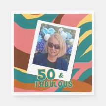 50 und Fabulous Retro-Stil Geburtstagsparty