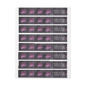 50 und Fabulous | Rosa und Lila Jewel Tone Party (Bogen)