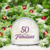 50 und Fabulous Schneekugeln (Weihnachten)