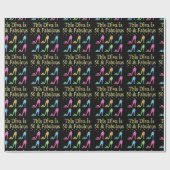 50 UND FABULOUS SHOE QUEEN GESCHENKPAPIER (Flach)